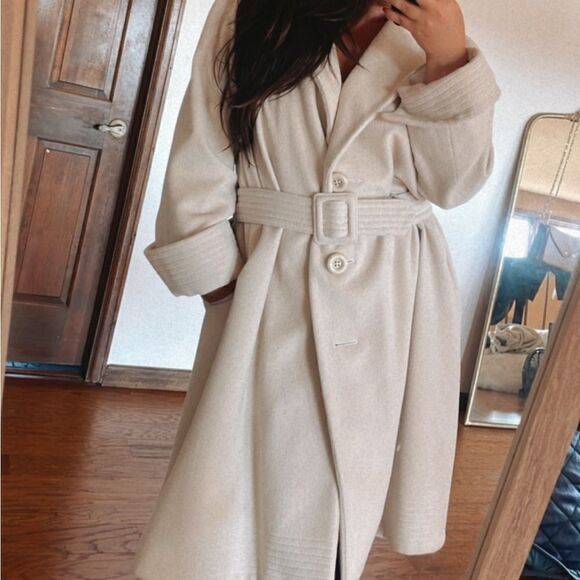 DIOR vintage cream pea coat - Picture 5 of 9